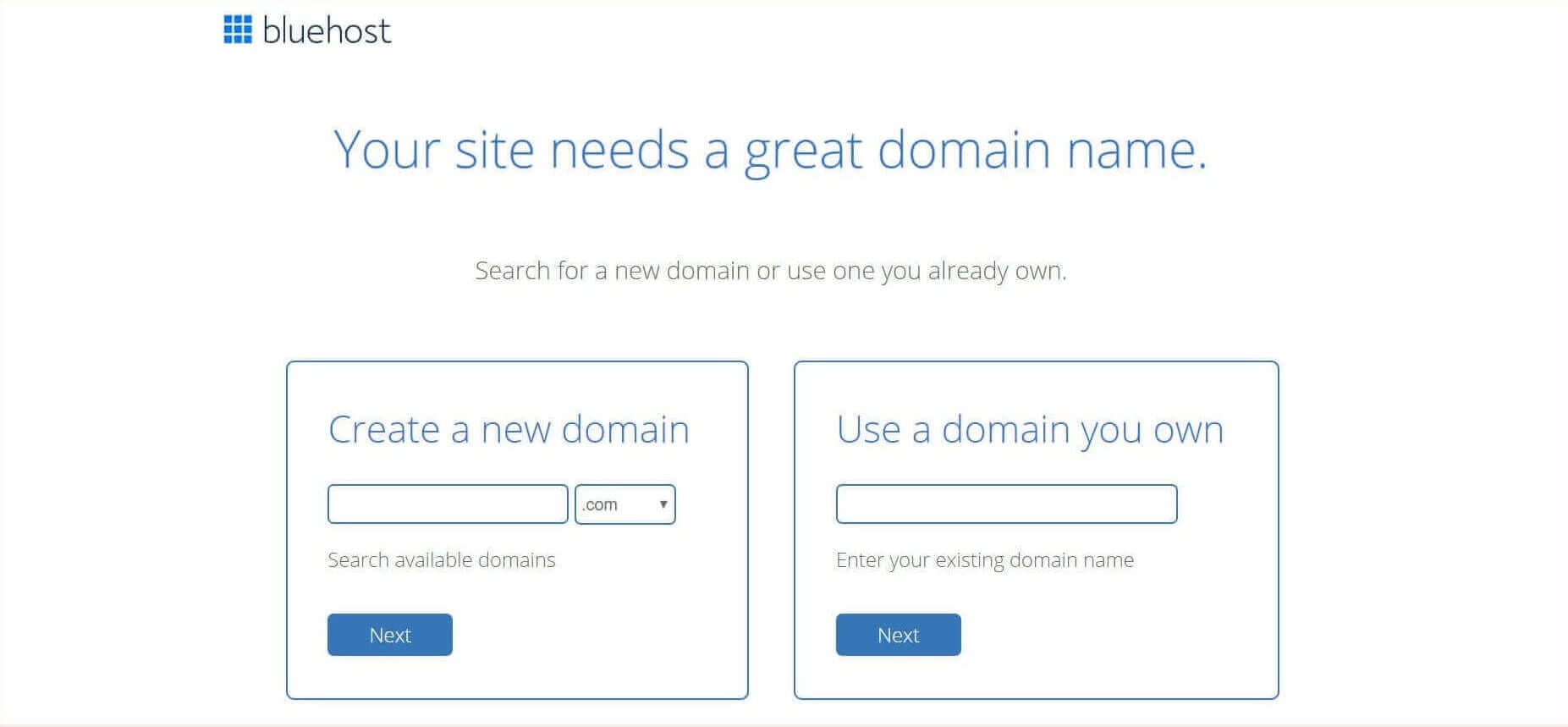 register domain buy hosting-III