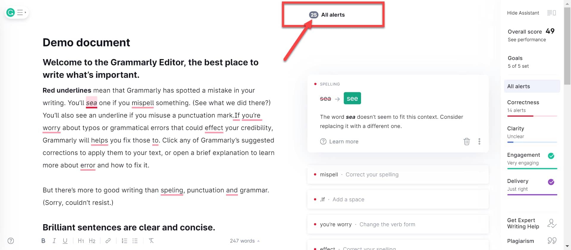 edit document with grammarly-3