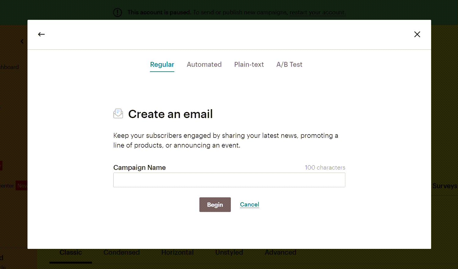 mailchimp creating and sending effective emails