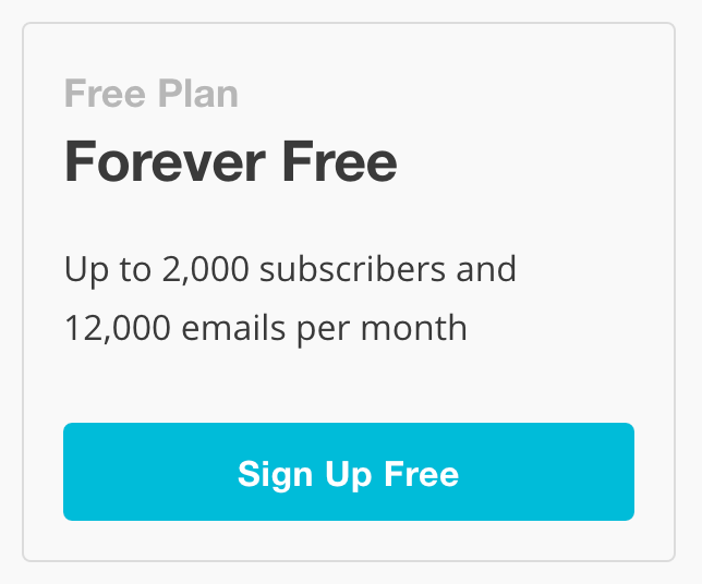 mailchimp forever free plan