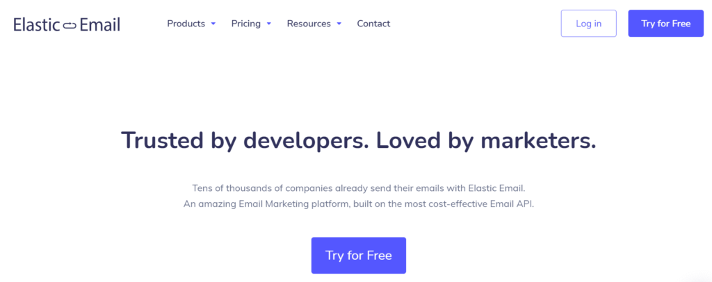 elastic email home