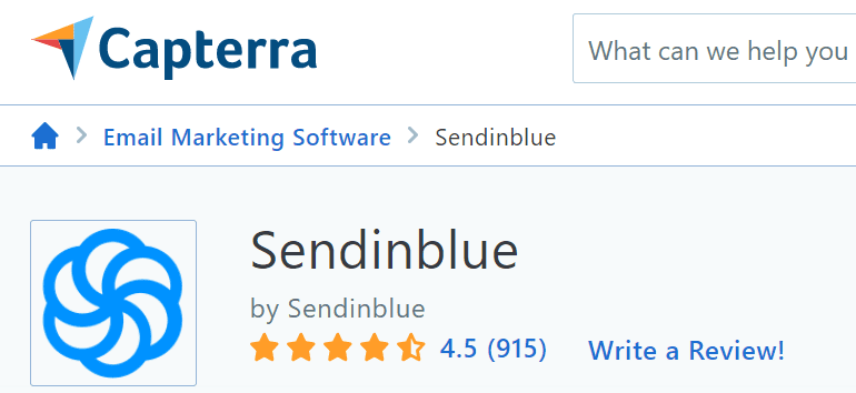 sendinblue rating sep21