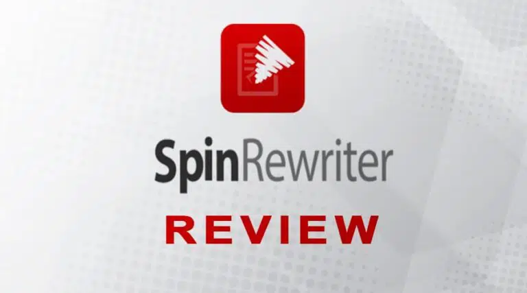 Spin Rewriter Review (2023): Pricing, Pros, Cons & Features
