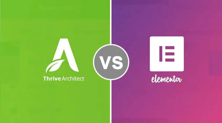 thrive architect vs elementor