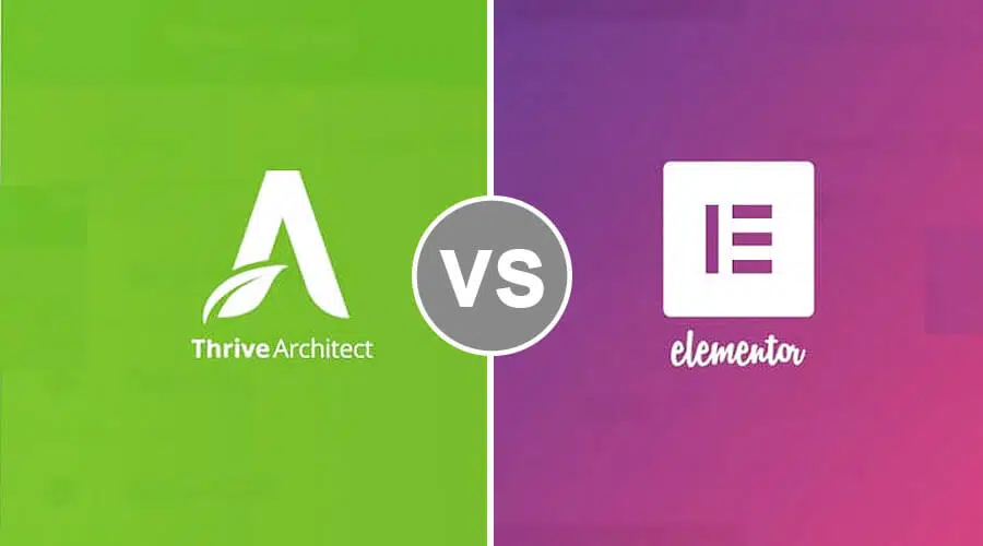 thrive architect vs elementor